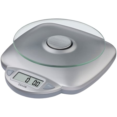 Taylor Digital 11 lb. Capacity Food Scale with 0.5" LCD Readout 3842